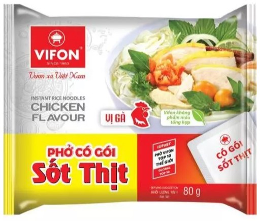 detail VIFON Pho s Kuřecí Příchutí 80g