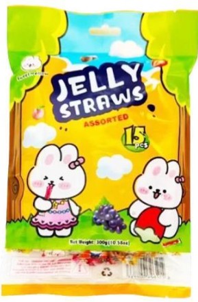 detail JELLY STICKS Ovocný Mix 300g