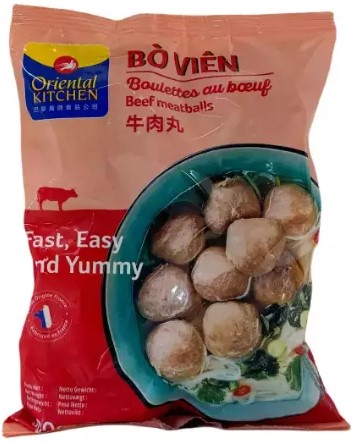 detail ORIENTAL KITCHEN Hovězí Kuličky 500g