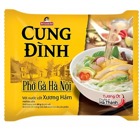 detail CUNG DINH Instantní Nudle Kuřecí Příchuť 70g