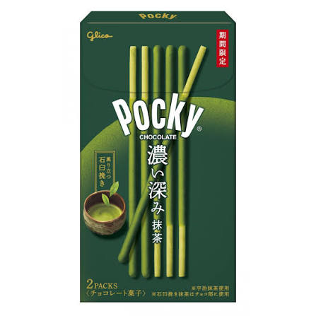 detail GLICO Pocky Sušenkové Tyčinky Matcha 52.8g