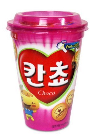 detail LOTTE KANCHO Čokoládové Sušenky S Náplň (Cup) 95g