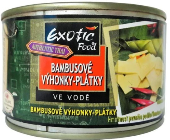 detail EXOTIC FOOD Bambusové Výhonky 227g