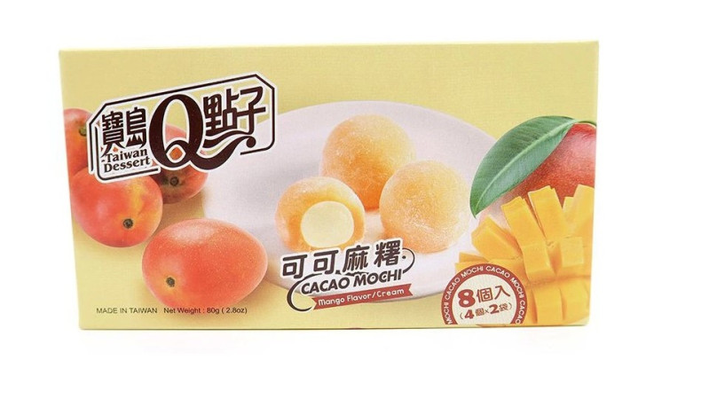 detail QMochi Rýžové Koláčky s Příchutí Manga 80g