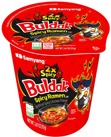 detail SAMYANG Buldak 2X Spicy Cup 70g