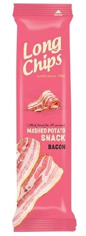 detail LONGCHIPS Bramborový Snack 75g Slanina