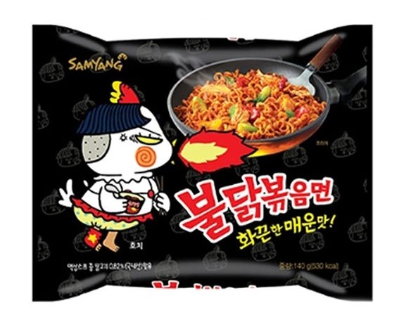 detail SAMYANG BULDAK Ramen Nudle Kuřecí Pálivé 140g