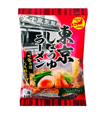 detail IGARASHI SEIMEN isnt. Tokyo Shoyu ramen nudle 95gr