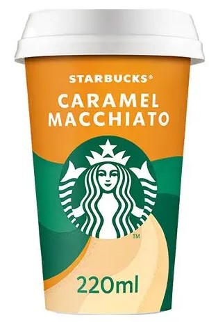detail STARBUCKS Caramel Macchiato 220ml