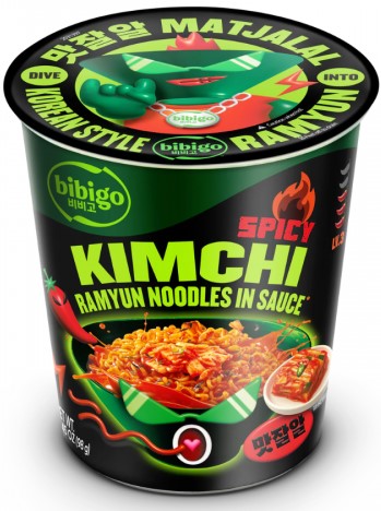 detail BIBIGO Instantní Nudle V Kelímku Kimchi 98g