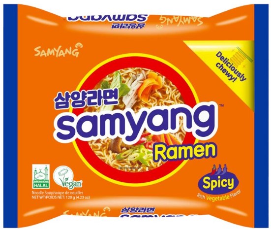 detail SAMYANG Nudle Ramen Spicy 120g