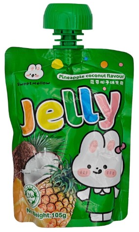 detail TXMM Jelly Pineapple Coconut 105g