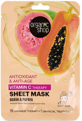 detail ORGANIC SHOP Pleťová Maska 25g Antioxidant & Anti age