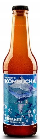 detail Prager's Kombucha Yerba Maté 330ml