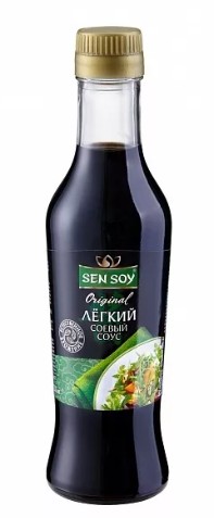 detail SENSOY Light Světlá Sojová Omáčka 250ml