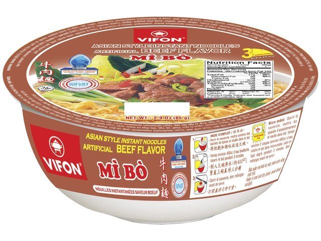 detail VIFON Instantní nudle Hovězí 85g (MY BO BAT)