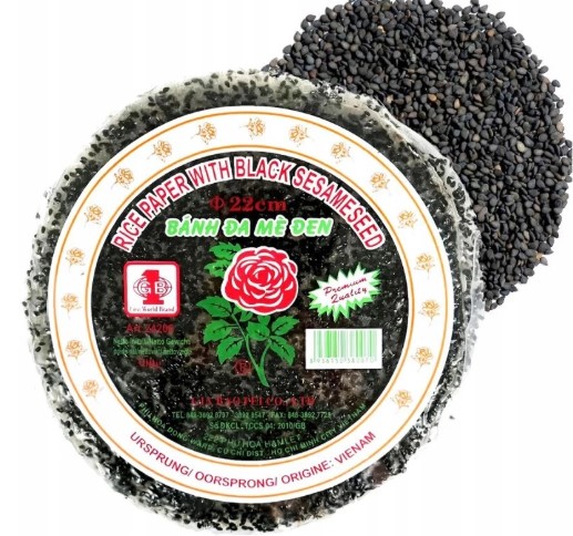 detail GB Rýžové Placka Se Černém Sezamem 300g