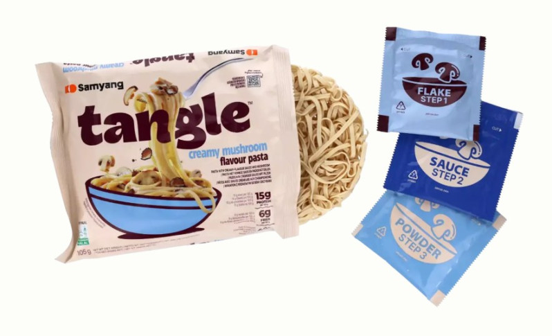 detail SAMYANG - Tangle Creamy Houbová Nudle 105g