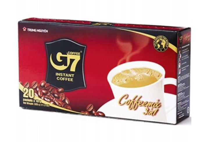 detail TRUNG NGUYEN Instantní Vietnamská Káva G7 336g