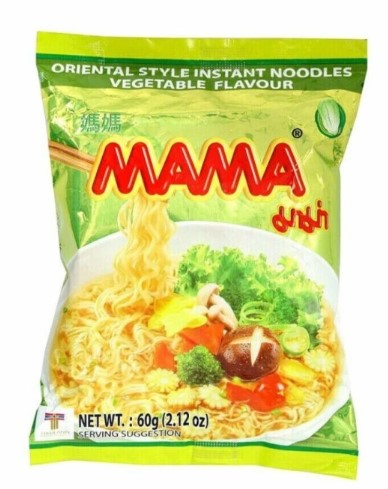 detail MAMA Instantní Nudle S Příchutí Zeleniny 60g