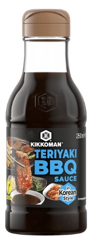 detail KIKKOMAN Teriyaki BBQ Omáčka Na Korejský Způsob 250ml