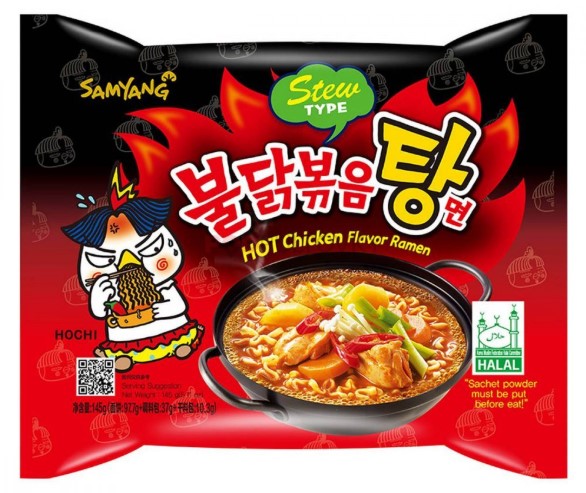 detail SAMYANG Pálivé Kuřecí Ramen Stew 145g