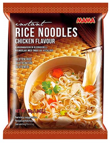 detail MAMA Instantní Rýžové Nudle S Příchutí Kuřecí 55g
