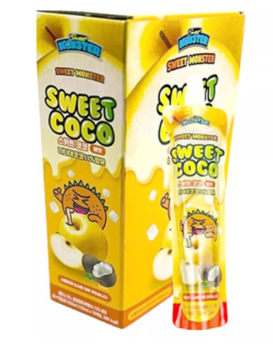 detail SWEET MONSTER Hruškovo-kokosový Želé 120ml
