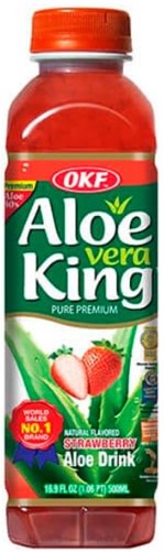 detail OKF Aloe Vera King 0,5l Jahoda