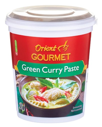 detail ORIENT GOURMET Zelená Kari Pasta 200g