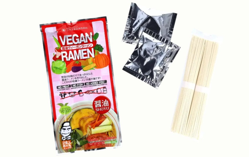 detail KURATA Vegan Ramen Sojová Omáčka ( pro 2 ) 236g