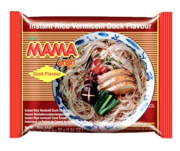 detail MAMA Instantní Rýžové Nudle S Příchutí Kachní 55g