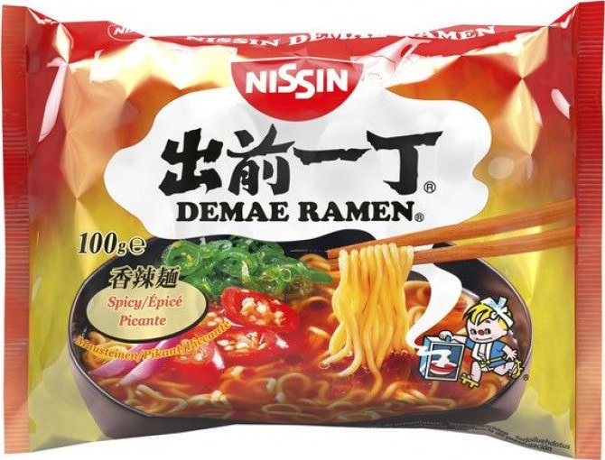 detail NISSIN Demae Ramen Palivá 100g