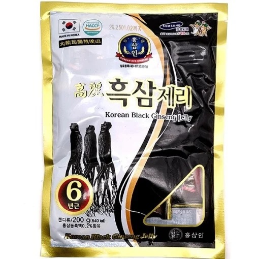 detail GEUMSAN Black Ginseng Bonbony 200g