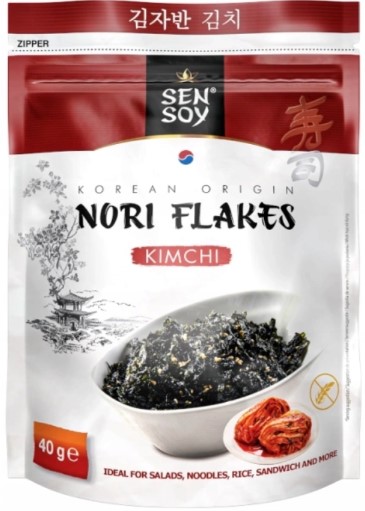 detail SEN SOY Nori flakes Teriyaki Kimchi 40g