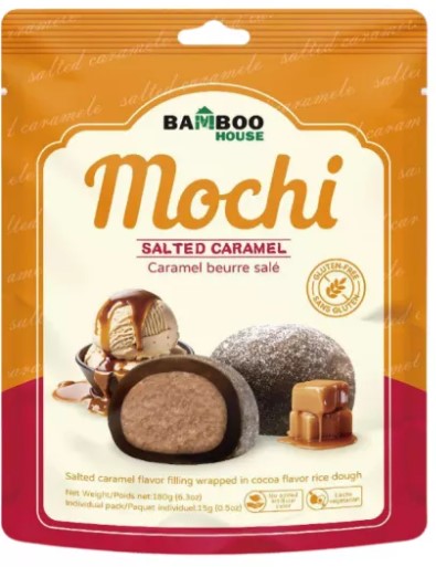 detail BAMBOO HOUSE Mochi Slaný Karamel 180g