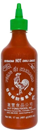 detail HUY FONG Sriracha Chilli Omáčka 481g