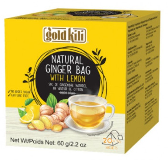 detail GOLD KILI Přírodní zázvorový nápoj s citronem 60g