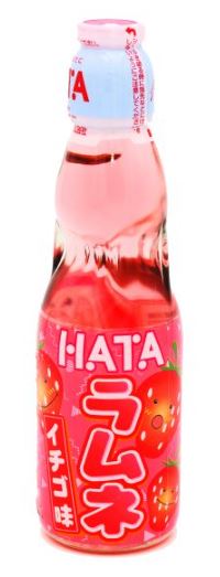 detail HATA KOSEN Bottle Ramune Strawberry 200ml (JP)