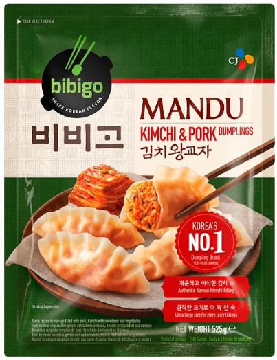 detail GYOZA Mandu S Vepřovém Masem A Kimchi 525g