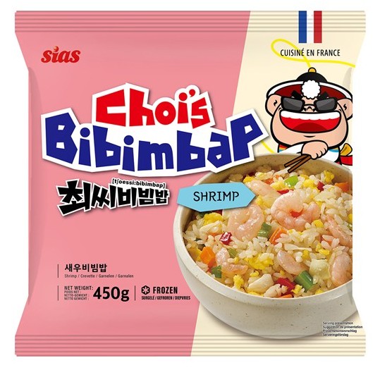 detail SIAS Choi's Bibimbap Krevetový 450g