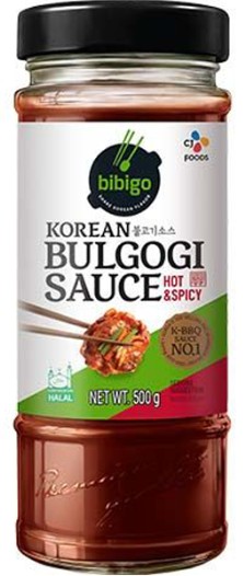 detail BIBIGO Korejská Omáčka Bulgogi Pálivá A Pikantní 500g