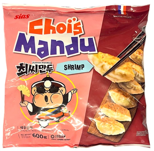 detail SIAS Choi's Mandu Krevetový 600g