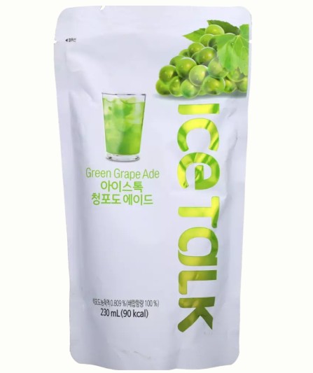 detail ICE TALK Green Grape Ade 230ml