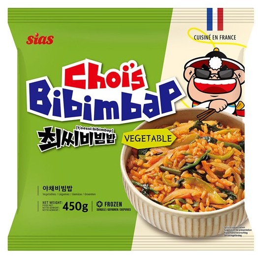 detail SIAS Choi's Bibimbap Zeleninová 450g