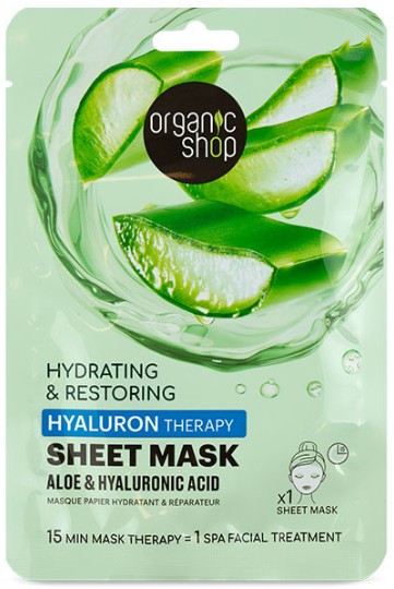detail ORGANIC SHOP Pleťová Maska 25g Hydrating & Restoring