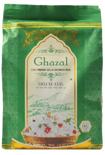 detail GHAZAL Indický Basmati Rýže 1kg