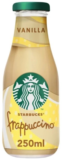 detail STARBUCKS Frappuccino Vanilla 250ml
