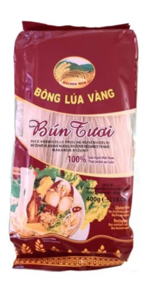 detail BONG LUA VANG Rýžové Nudle 400g