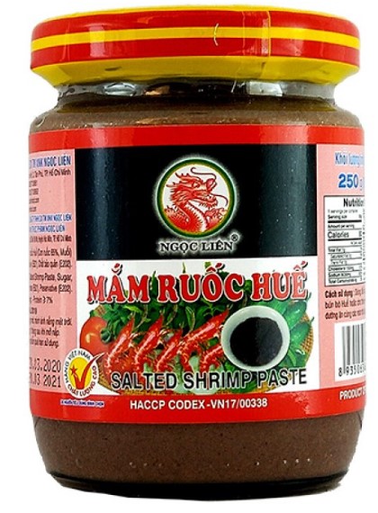 detail NGOC LIEN Krevetová Pasta Mam Ruoc Hue 250g